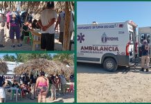 A punto de ahogarse varios turistas en playas de Tuxpan