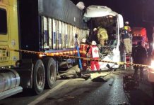 Otro accidente de autobús en fiestas decembrinas; pasajeros viajaban de Nuevo Laredo a Poza Rica