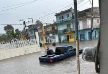 Reportan inundaciones en Alvarado derivado de las lluvias que trajo el frente frío #25