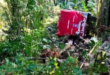 Autobús cae a barranco en el municipio de Naranjal, ubicado en la zona centro del estado de Veracruz; PC estatal reporta 3 heridos