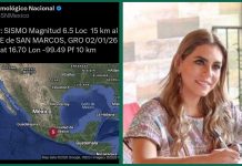 Sismo de 6.5 en Guerrero no dejó daños considerables, informa gobernadora