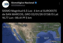 No reportan daños en el estado de Veracruz por sismo
