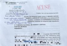 Comisión Nacional de Honor y Justicia de Morena da entrada a solicitud de expulsión del senador Manuel Huerta