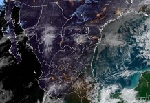 Próximo frente frío afectará al norte del estado de Veracruz