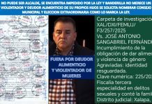 Se oponen a que José Antonio Sangabriel asuma alcaldía de Banderilla; lo acusan de ser deudor alimenticio y violentador de mujeres