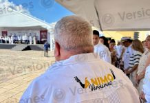 Castigan a Huerta; lo mandan lejos del presidium del evento de Sheinbaum