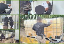 Asegura FGR más de dos mil litros de hidrocarburo, 24 vehículos y un inmueble usado para huachicol, en Villa Allende, municipio de Coatzacoalcos