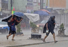 Vaguada seguirá provocando lluvias en el estado de Veracruz hasta el jueves