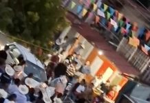 VIDEO / Un sujeto presuntamente ebrio atropelló a asistentes de fiesta guadalupana en Misantla