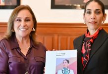 Verónica Hernández entrega a Nahle informe anual de la Fiscalía