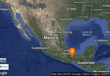 Tembló el sábado por la noche en el municipio de Sayula de Alemán