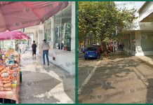 Ladrones armados hieren de un balazo a cuentahabiente en BBVA en Xalapa