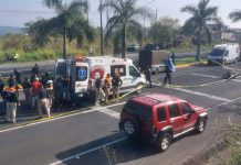 Muere motociclista en accidente en la carretera Xalapa-Veracruz, a la altura de El Lencero