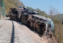 Confirma gobernador de Oaxaca 15 lesionados por descarrilamiento de tren