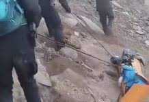VIDEO / Rescatan a alpinista en el volcán Iztaccihuatl