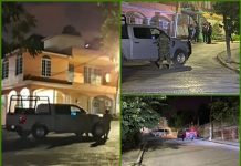 En mega operativo y tras intensa balacera, fuerzas de seguridad federales detienen a varios en casa de seguridad en Poza Rica