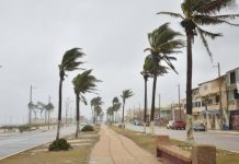 Rachas de hasta 60 kilómetros por hora este viernes, por frente frío #18; probables lluvias para el sábado