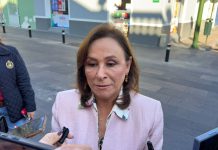 «No sé, apenas estamos platicando», responde Nahle sobre si relevará al secretario de Salud, Valentín Herrera