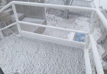 En Perote se registró una temperatura de 4.9 grados, este domingo: Conagua; probable caída de nieve o agua nieve entre hoy y mañana