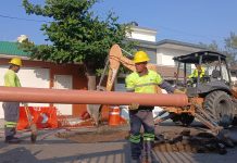 Por intervención directa de la alcaldesa Maryjose Gamboa, CAB inicia reparación del socavón que apareció en la Tampiquera