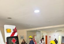 Protección Civil y Bomberos del puerto de Veracruz atienden a menor tras incidente escolar