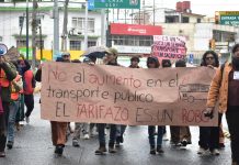 VIDEO / Alza al pasaje: protestaron muchos en redes, pero pocos salieron a la calle