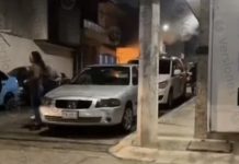 Dos quemados en incendio de casa en Xalapa