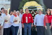 VIDEO / En evento agrario, al dirigente estatal del PRI Adolfo Ramírez le gritaron «¡fuera, no te queremos!»