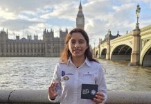 VIDEO / La veracruzana Valeria Palacios recibe en Londres la Medalla Mundial de la Educación