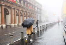 Por frente frío #30, se mantiene pronóstico de rachas de hasta 105 km/hora; notable descenso de la temperatura entre lunes y miércoles