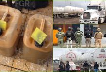 Tras catear inmuebles, FGR asegura más de 50 mil litros de hidrocarburo y ocho vehículos en Isla y Pánuco