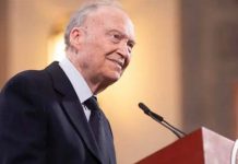 Confirma Sheinbaum que Gertz Manero será embajador en Reino Unido