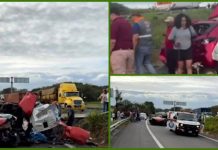 Hija de Manuel Huerta y ex esposa fueron las dos accidentadas ayer en carretera de Cardel