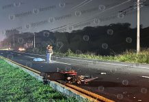 Motociclista muere en la carretera Xalapa-Veracruz