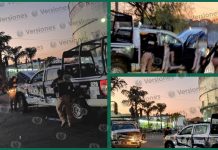 Dos policías heridas en choque de patrulla en Xalapa