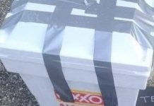 En Coatzacoalcos, hallan restos humanos en hieleras