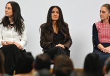 «Quizá lo que no teníamos era esta presidenta»: dice Salma Hayek sobre incentivos anunciados por Sheinbaum para el cine