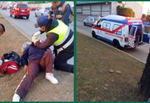 VIDEO / Conductor de auto se da a la fuga tras arrollar a dos personas que iban a bordo de motocicleta en Xalapa