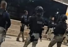 VIDEO / Denuncian que policías de Xalapa ponen en riesgo a ciudadanos al realizar prácticas de armas en sitio inadecuado